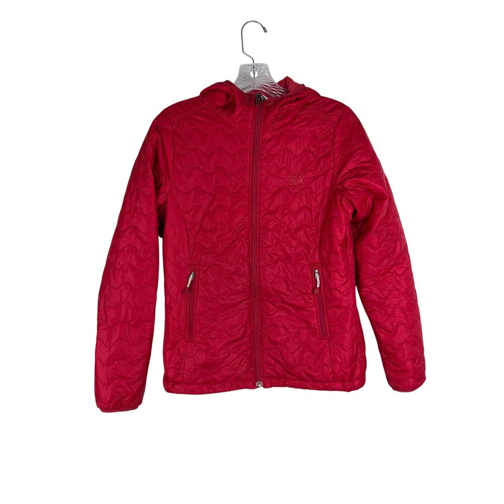 Mountain Hardwear Womens Thermostatic Thermal Q Jacket XS Red Quilted Puffer